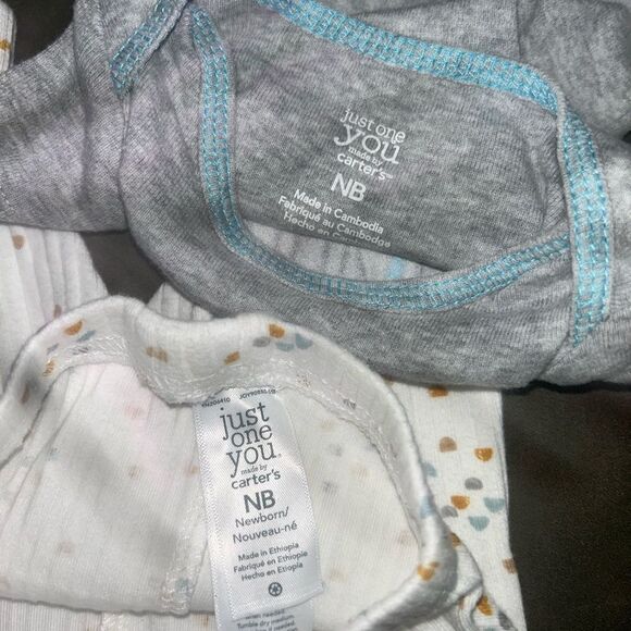 5 for $25đ„Carter's Just One Youâ"Daddy's Rookie" Matching Set Newborn - Picture 3 of 4
